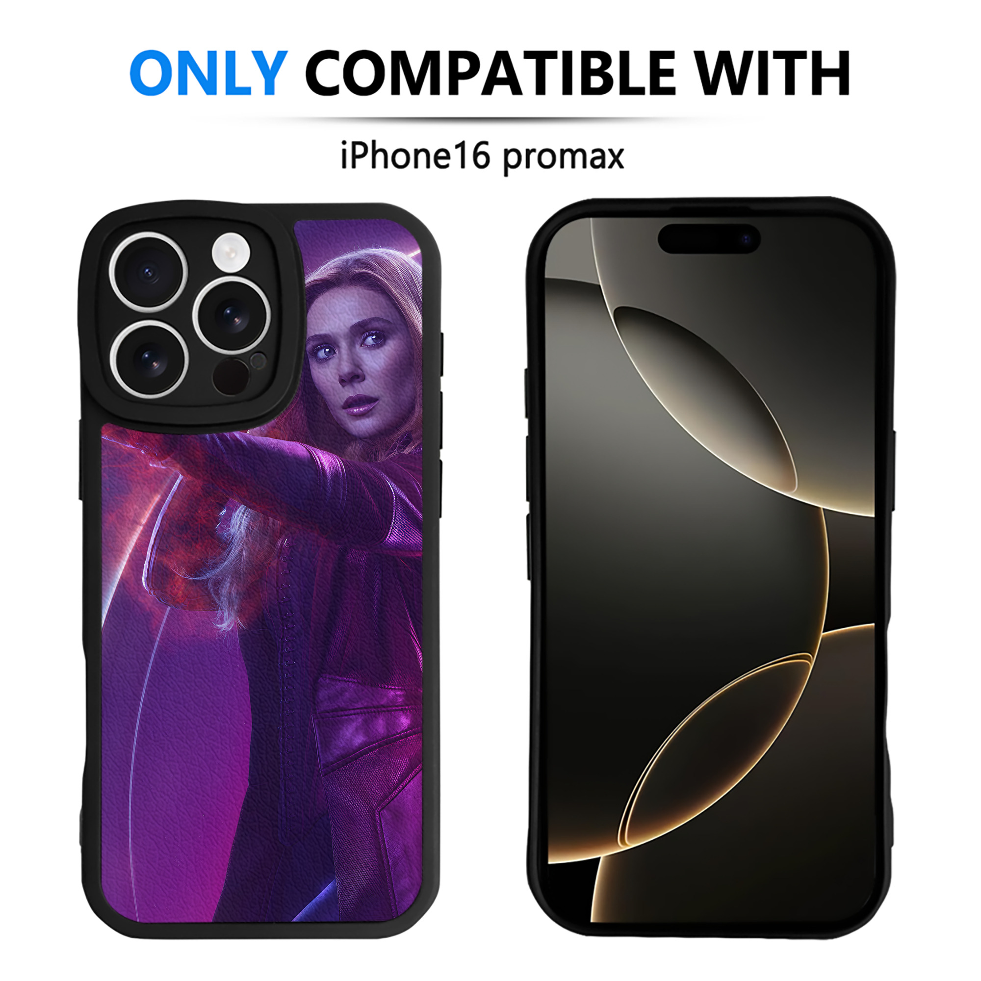 （画像用） アベンジャーズ The Avengers 【iPhone 16シリーズ対応】シリコンスマホケース（レザー調） 材質：シリコン